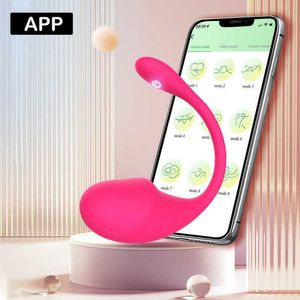 Bärbar app vibratorkontroll långdistans vibrerande dildo trosor vaginal stimulator klitoris anal massager för kvinnor