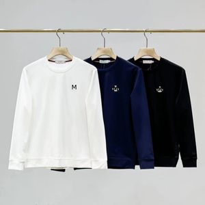 2023 MC Designer Autumn Mens Hoodies Crewneck Criceed Bliced ​​Hoody Pullover Long Sleeve Logo Long