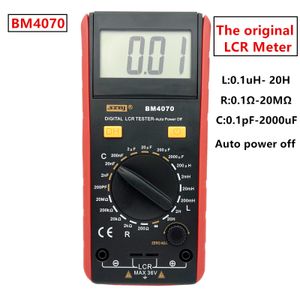 Multimeters BM4070 LCR Meter LCR Multimeter Tester Digital Inductance Capacitance Resistance Meter with LCD OverRange Display 230804