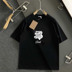 Bby Plus Size shirt mężczyźni kobiety bluza Burb Designer T koszule okrągłe szyję koszulka letnia krótkie rękawowe tshirt męskie bawełniane tshirts