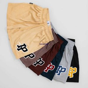 Jogr Men's Shorts Inaka Power Summerジムトレーニングメッシュダブルレイヤー刺繍バスケットボールランニングスポーツIP W964