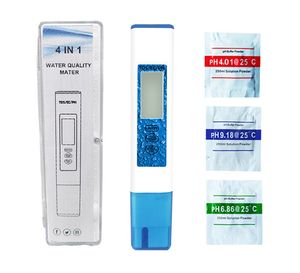 Dijital PH metre, EC, TDS, Su için ATC, Sıvı 0.01 Yüzme Havuzları için Yüzme Suyu, İçme Suyu, Pişirme Hastanesi Akvaryumları, Hidroponikler