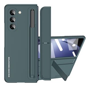 Samsung Galaxy Z Fold5 4 5 Case Stealth Pen Yuvası Modüler Koruma Film Kapağı için Çıkarılabilir Stand