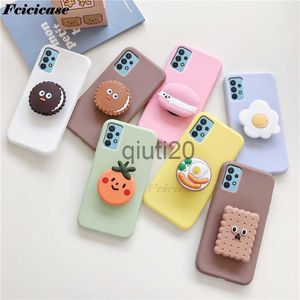 Cell Phone Cases 3D Cute Cartoon Silicone Case For Samsung Galaxy A32 SM-A325F SM-A325F/DS Phone Holder Cover For Samsung A32 5G Back Bags Stand x0807
