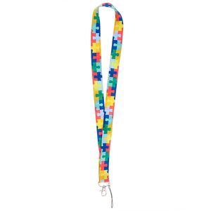 Handygurte, Charms, Autismus-Bewusstsein, Puzzle, Umhängeband, Arzt, Krankenschwester, Schlüsselband für Schlüsselkarte, Fitnessstudio, Handygurt, USB-Ausweishalter, Lariat-Lanyard