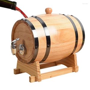 Wine Barrel Oak Wooden Keg Whiskey Dispenser Mini Wood Miniature For Rum Beer Tequila Bourbon