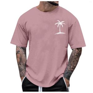 Erkek Tişörtleri T-Shirt Yuvarlak Boyun Kısa Kol gevşek Yaz Üstleri Moda Grafik Yaratıcı Mektuplar Retro Baskı Sokak Sporları Gündelik