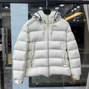 Tasarımcı Down Ceket Tasarımcıları Mens Coat Kış Kış Hoodie Parka Açık Rüzgar Prensi Soğuk Beyaz Kaz Down Uzun Kollu Kapşonlu Moda Erkekler Puffer Ceketler