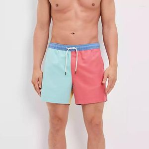 Мужские шорты пляжные брюки мужчины плюс размер спортивный фитнес -матч цвето. Случайный пятиминутный песчаный песок на гавайях серфинг ins ins ins ins