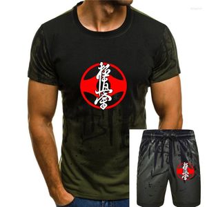 メンズトラックスーツマサツーヤマキョクシン空手メンズTシャツサイズS-XXL