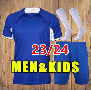 CFC 23 24 Erwachsene Männer Kinder Kit Fußballtrikots Heim GIROUD ABRAHAM WERNER CHILWELL ZIYECH Fußballtrikot PULISIC KANTE MOUNT 2023 2024 Jugend Männer Kinder Set