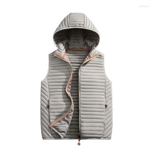 Men's Vests Jacket Men Clothing Vest Jackets For Ropa Y2k Korean Fashion Clothes Techwear 2023 Fall Winter Windproof Waistcoat Warm Tops