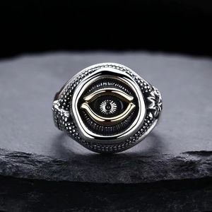 Mäns öppen designring hiphop punk stil personlig modring