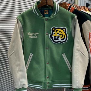 Designer Casablanca HUMAN jacket Fashion Men Casual jacket Man Clothing Street Designer jacket Tennis Club