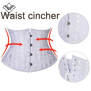 Body Shaper Corset 24 Steel Boned Midje Trainer Cincher midja Cincher Cinta Modeladora Girdle Shapewear för viktminskning