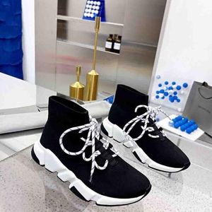 Designer Luxury Men Boot utmärkt 2.0 Runner Trainers Shoes Mesh Breath Runner Sports Technical Stretch Knits Bygg Sock High-Top Sneakers Comfort Walking With Box