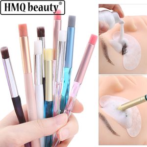 Andra artiklar 20 50st Eyebrow Eyelash Cleaning Brush for Extension Clean Clean Care Remover Crystal Rod Makeup Washing Tools 230807