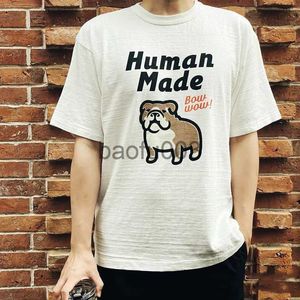 T-shirt da uomo Harajuku Japan Luxury Brand HUMAN MADE T Shirt Uomo Big Mallard Tiger Dog Stampa T-Shirt Ragazze Don Cry Tee Top oversize Unisex J230807