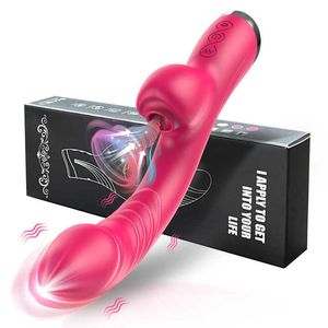Massager kraftfull sugande vibrator kvinnlig klitoris sucker vakuumstimulator g spot dildo vibrerande vuxna leveranser för kvinnor