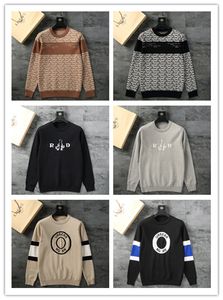 Herren-Designer-Pullover, modisch, lässig, Business, High-End-Jacquard-Strick, schmal geschnitten, langer Pullover, klassische Luxus-Wolle, warme Styles für Damen, M-3XL-JS1