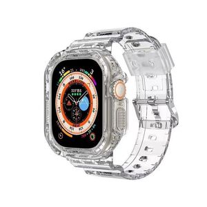 Para Apple Watch Smart Watches Aparência iwatch 8 Ultra Strap Smart Watch New 49mm Sport Watch Wireless Charging Strap Box Caso de capa de proteção