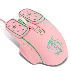 Mice UTHAI DB71 Wired RGB 7200DPI Gaming Optical Mouse Ergonomic for Apple Android Computer Desktop 230804