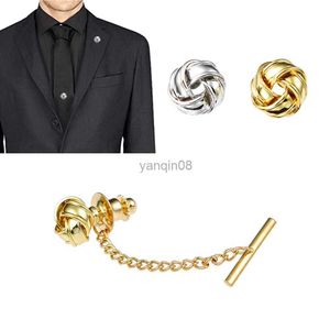 Pins Brooches High Quality Fashion New Tie Clip Broach Jewelry Luxury Ball Metal Brooch Lapel Pin for Men Shirt Suit Accessories HKD230807