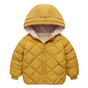 Jaquetas Kid Winter Thick Velvet For Children Outwear Boys Girls Casacos Toddler Down Duck Down 2 8 Y Clothes 230807