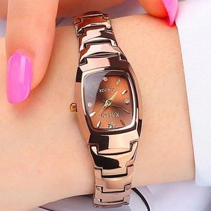 Andra klockor Crystal Watches for Women Top Brand Waterproof Diamond Ladies Watch rostfritt stål Kvinnliga armbandsur Montre Femme Relogio 230804