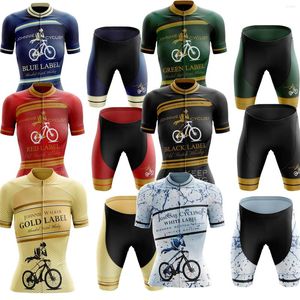 Гоночные сеты летние смешные Джонни виски 2023 Велосипедные майки наборы женская одежда дорожные велосипедные рубашки Mtb Mujer