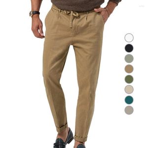 Pantaloni da uomo 2023 Abito estivo Pantaloni da uomo casual Pantaloni da uomo di fascia alta indossabili primavera e autunno