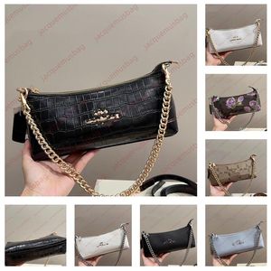 Designer COA Chain Bag Charlotte Baguette Underarm Bags Mulheres Pacote Axilar Hobo Bolsa Ombro Crossbody Carteira Alta Qualidade Messenger Satchel Dhgate Sacoche