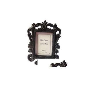 Frames And Mouldings High Quality Vintage Decorative Flower Po Frame Home Decor Desktop Picture Drop Delivery Garden Arts Crafts Dhykd