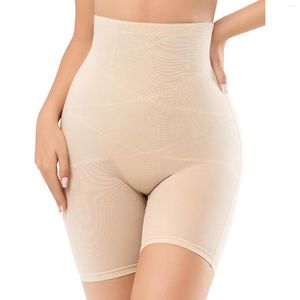 Modelador modelador feminino para mulheres Shorts modelador corporal de cintura alta BuLifting Calcinhas modeladoras de coxa mais finas Cintura modeladora Torso curto