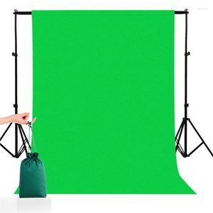 Curtain Green Screen Backdrop For Pography Polyester Cloth Fabric Meeting Video Streaming GreenScreen Background Sheet