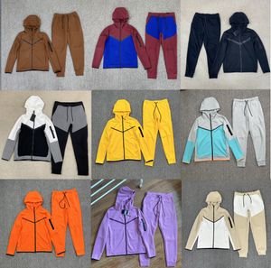 Herren-Trainingsanzug, Designer-Herrenmode-Trainingsanzug-Set, Jogger, Sport-Trainingsjacke, Trainingsanzug, blau, schwarz, langärmlig, Markenbrief mit Hose, Kapuzen-Logo-Aufdruck, Freizeit-Sets