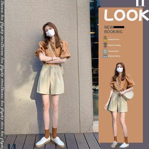 女性用トラックスーツ韓国スタイルの服サマートップスショーツTシャツ女性2ピースセット服2023衣類セット