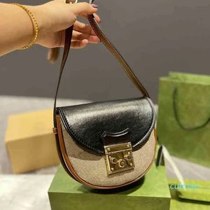 2023-Schultertaschen Designer-Tasche Damen-Einkaufstasche Geldbörse Designer-Umhängetasche Damen-Umhängetasche mit Vorhängeschloss