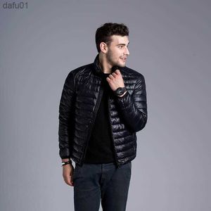 Vinter Casual 2020 Jacket Mens Outwear Coat Lightweight Parka Stand Collar Mens Winter Jackets and Coats Plus Size S-3XL YYJ0031 L230520