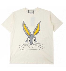 Camiseta para hombre camiseta de diseñador Para mujer Hombre Camisas Ropa de mujer 100% algodón Patrón de conejo Camiseta de moda Casual Verano Manga corta Hombre camisa blanca