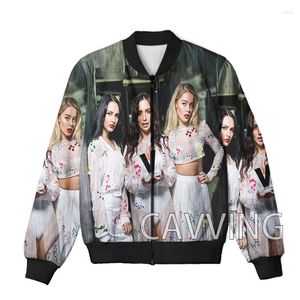 Мужские куртки модные женщины/мужская 3D -печать Serebro Band Zipper Bomber Men Men Overcoat Mens Toat Zip Up