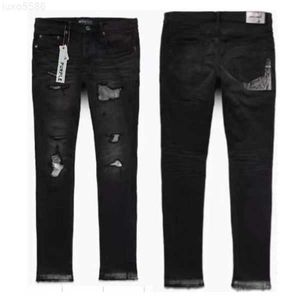 Jeans Roxo Masculino Designer Antiaging Slim Fit Jeans Casual Pu2023900 Tamanho 30-32-34-36qg6o