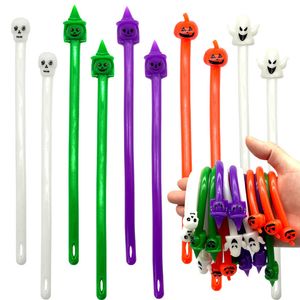 Other Event Party Supplies 6pcs Halloween Stretchy Bracelet Pumpkin Bat Ghost Toys for Kids Favors Trick or Treat Goodie Gifts Bag Filler 230808