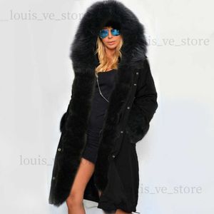 Оптовые женщины 2020 зимний фальшивый меховой пальто повседневное капюшон Парка. Хусбайки с длинной курткой избыток chaquetas mujer t230808