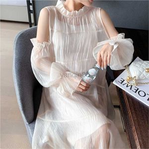 Maternity Dresses Fashion Maternity Chiffon Summer White Dresses New Pregnant Women Clothes Pregnancy Dress Maternity Party Dress Elegant HKD230808