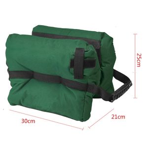 Day Packs Tactical Sniper Shooting Front Rear Bag Target Stand Rifle Support Sandbag Bench Unfilled Outdoor Case Hunting Gun Rest Pouch 230807