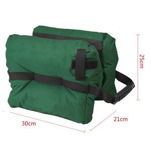 Packs de jour Tactique Sniper Tir Avant Arrière Sac Cible Support Fusil Support Sac De Sable Banc Non Rempli Extérieur Cas Chasse Pistolet Reste Pouch 230807