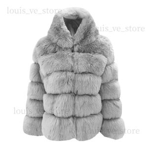 Plus -storlek kvinnor minkrockar vinter huva ny faux pälsjacka varm tjock ytterkläder jacka kvinnor vinter varm kappa t230808