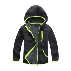 Hoodies tröjor Spring Autumn Children Baby Boys Girls Kids Casual Fashion Polar Fleece Fit Big 230807