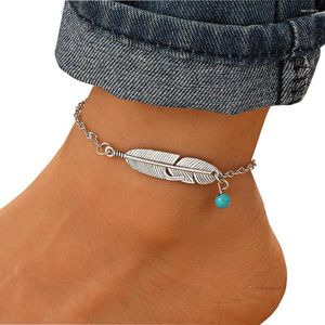 Anklets Retro Fashion Ethnic Hollowed Out Leaves For Women Summer Accessories Free Item